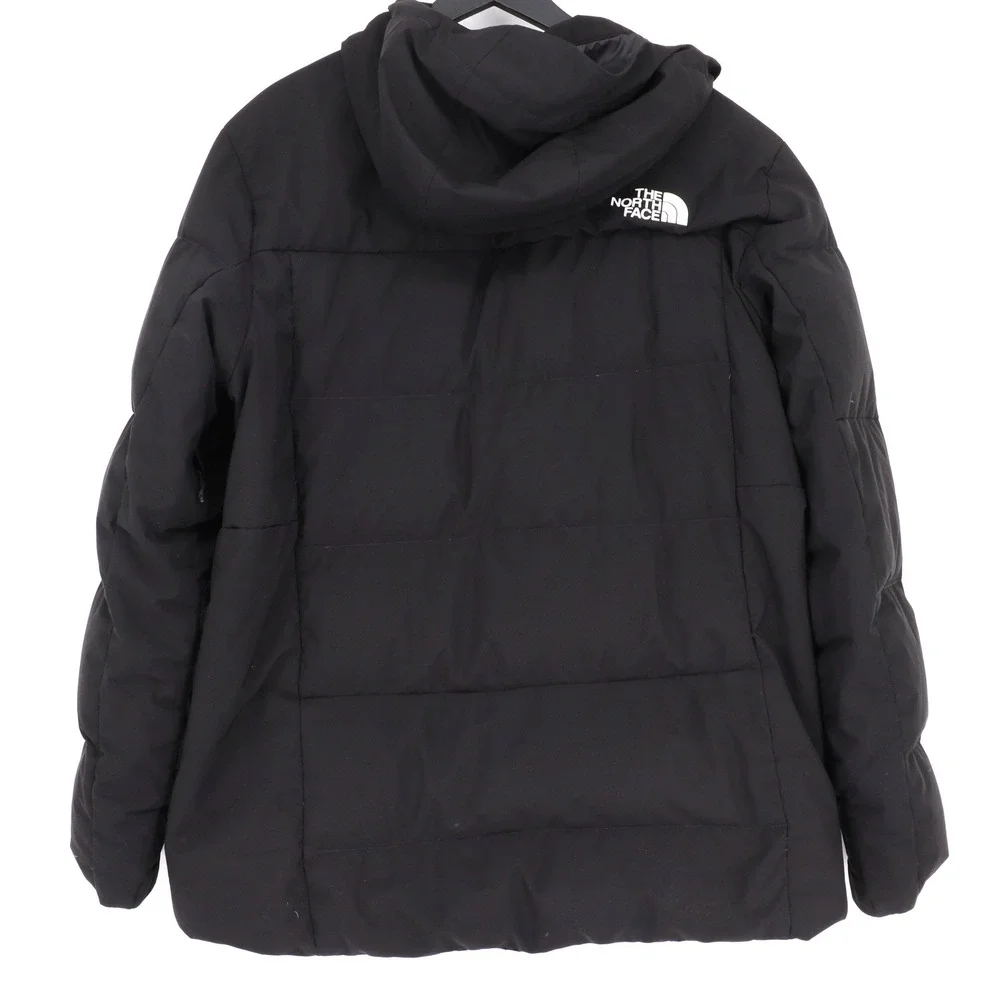 The North Face Mens XL Black 550 Down Hooded Puffer Jacket Winter Parka Coat